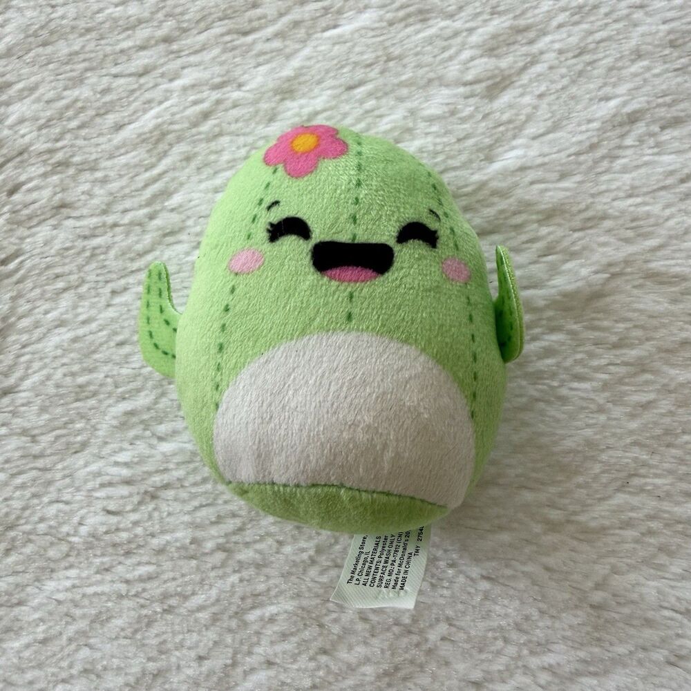 Squishmallows Maritza The Flowering Cactus 3" Plush McDonald's Toy